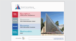 Desktop Screenshot of gevelsberg.de