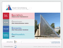 Tablet Screenshot of gevelsberg.de